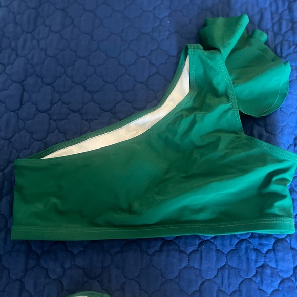 Vibrant Green Women One Piece Swimsuit - Picture 6 of 6